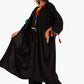 Kimono with Colorful Tassels