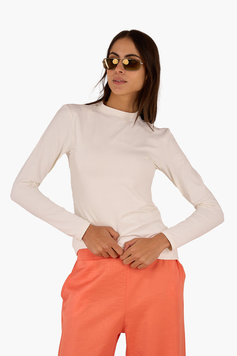 High Neck Basic Top