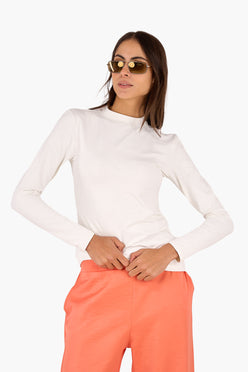 High Neck Basic Top