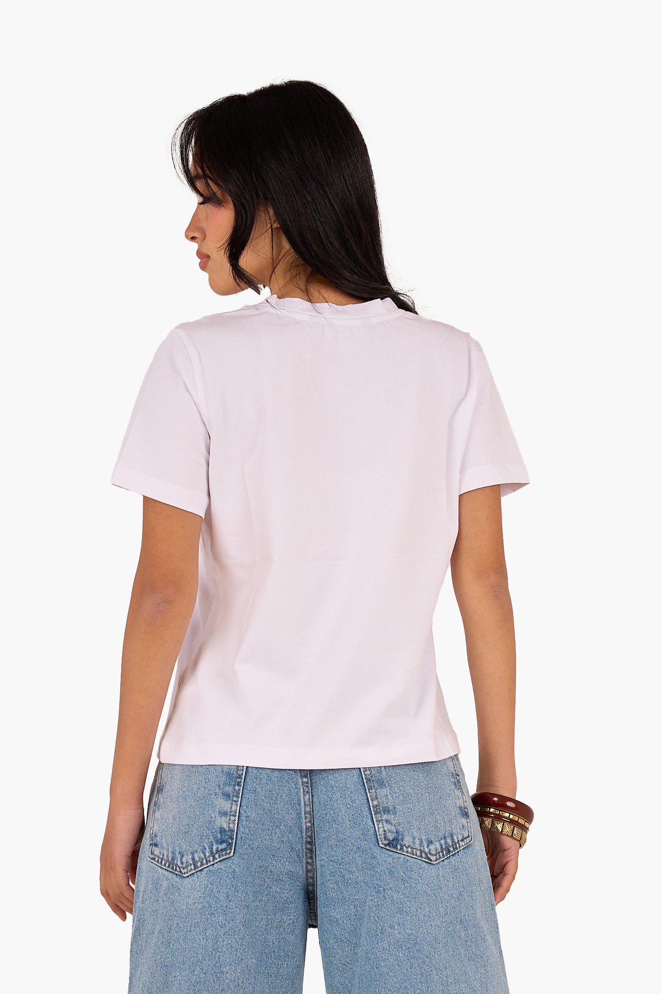 تيشيرت قطن برقبة V