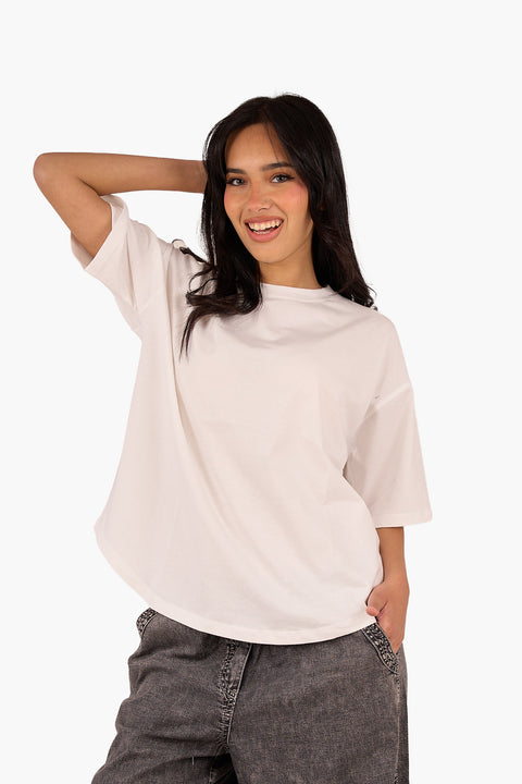 Loose Fit Cotton T-Shirt