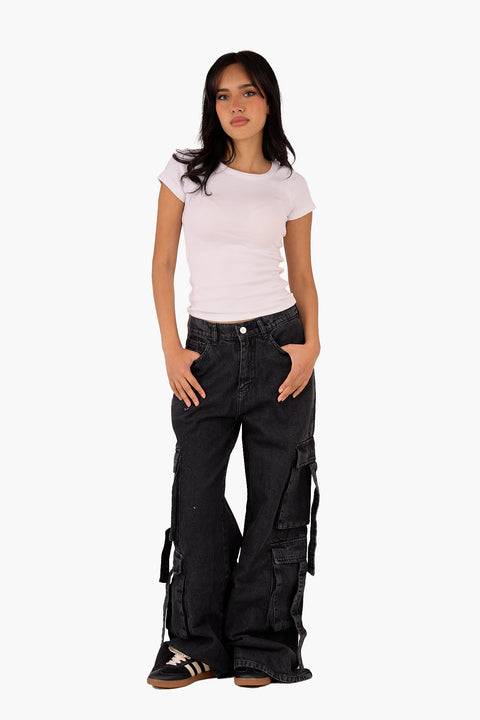 Cargo Jeans with 4 Pockets