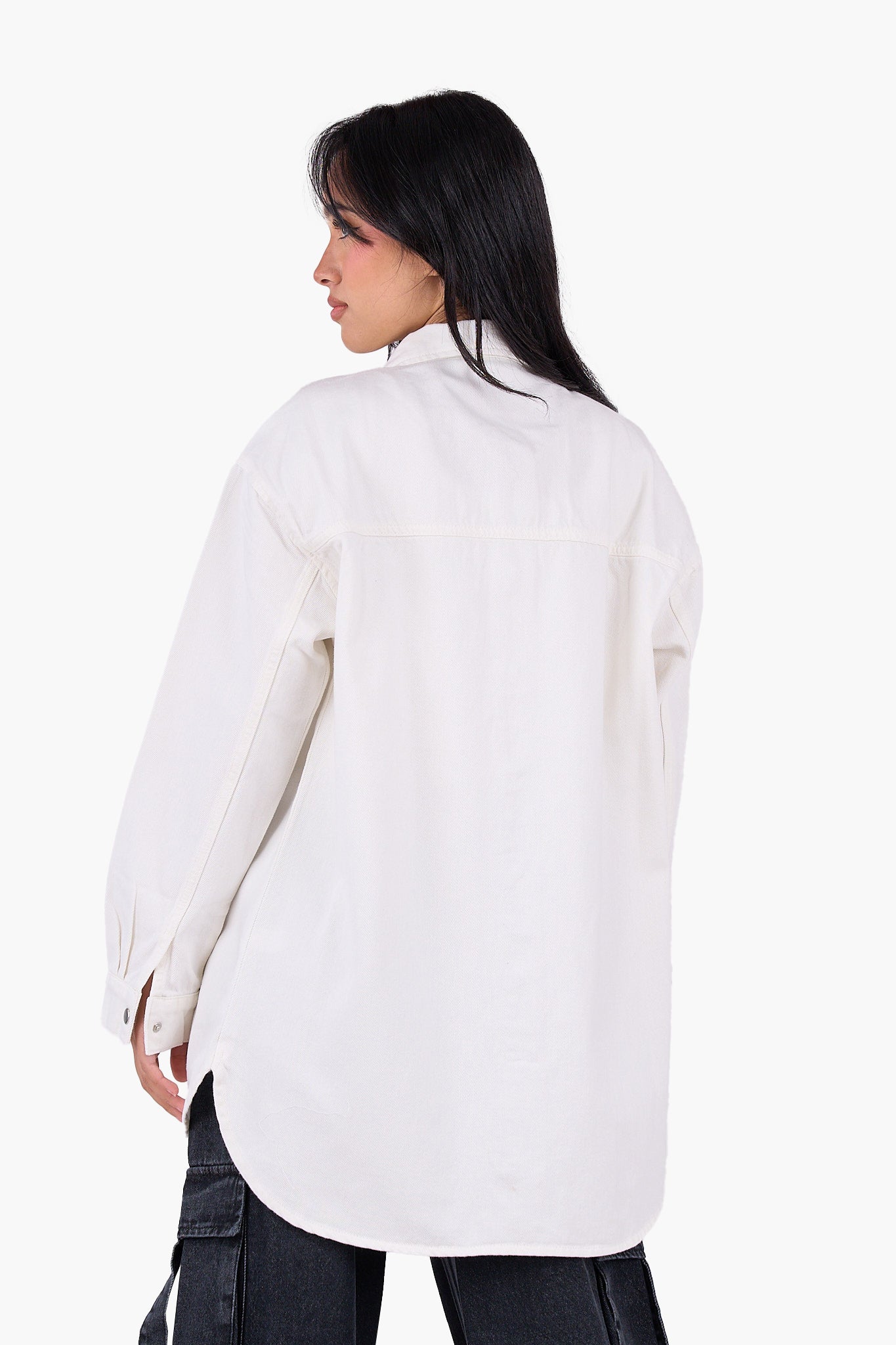 قميص قطن مريح بكم