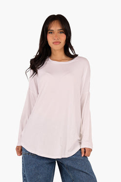 Asymmetrical Long Sleeve T-Shirt