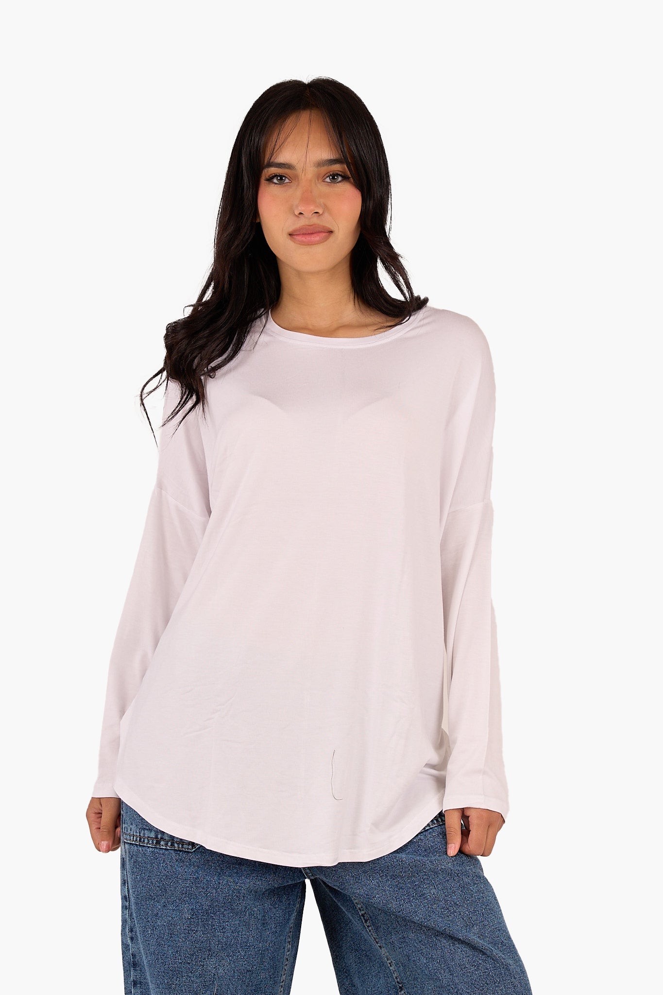 Asymmetrical Long Sleeve T-Shirt
