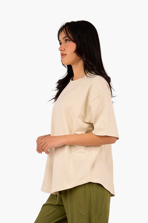 Loose Fit Cotton T-Shirt