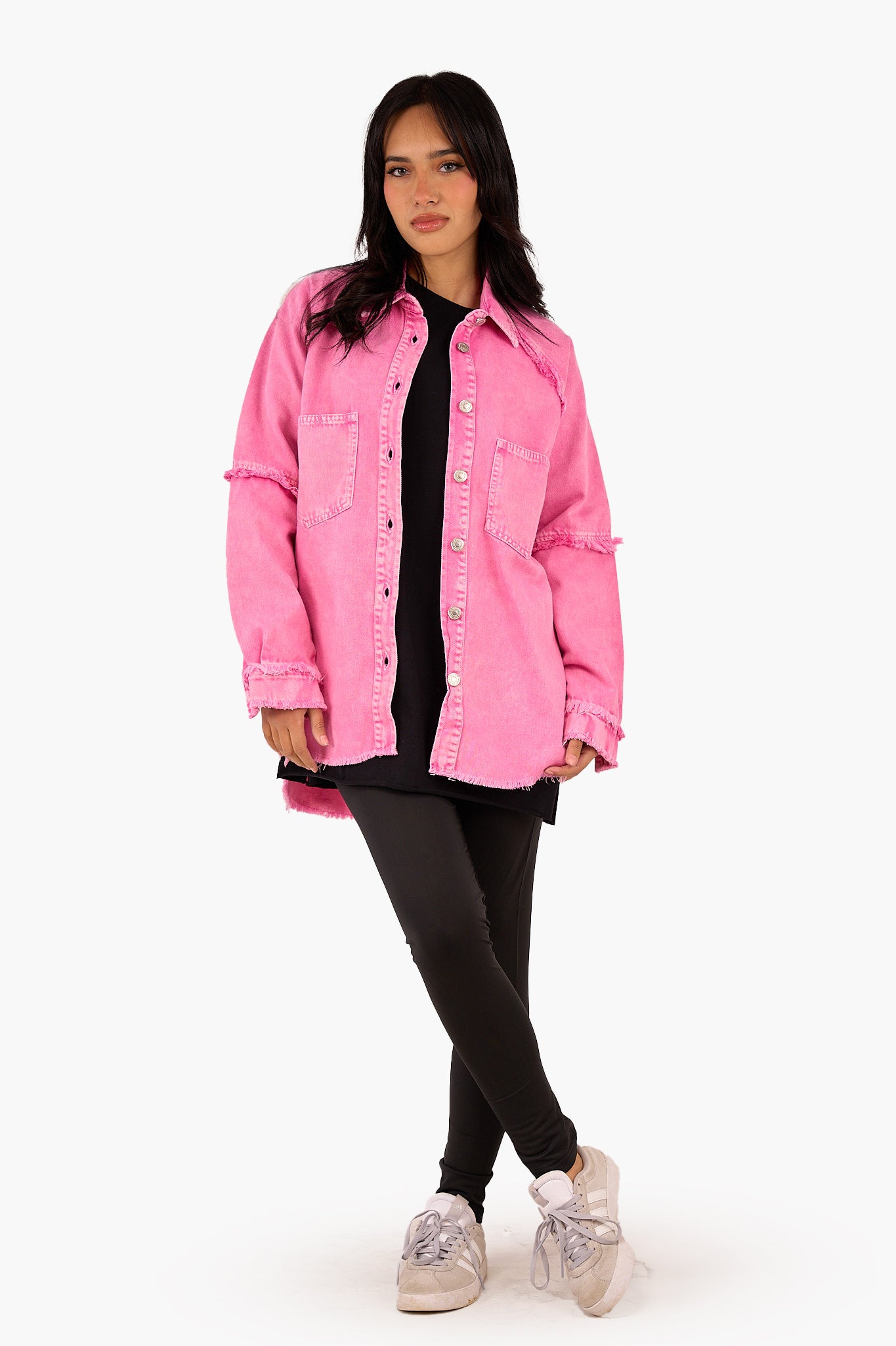 قميص قطن بشراشيب