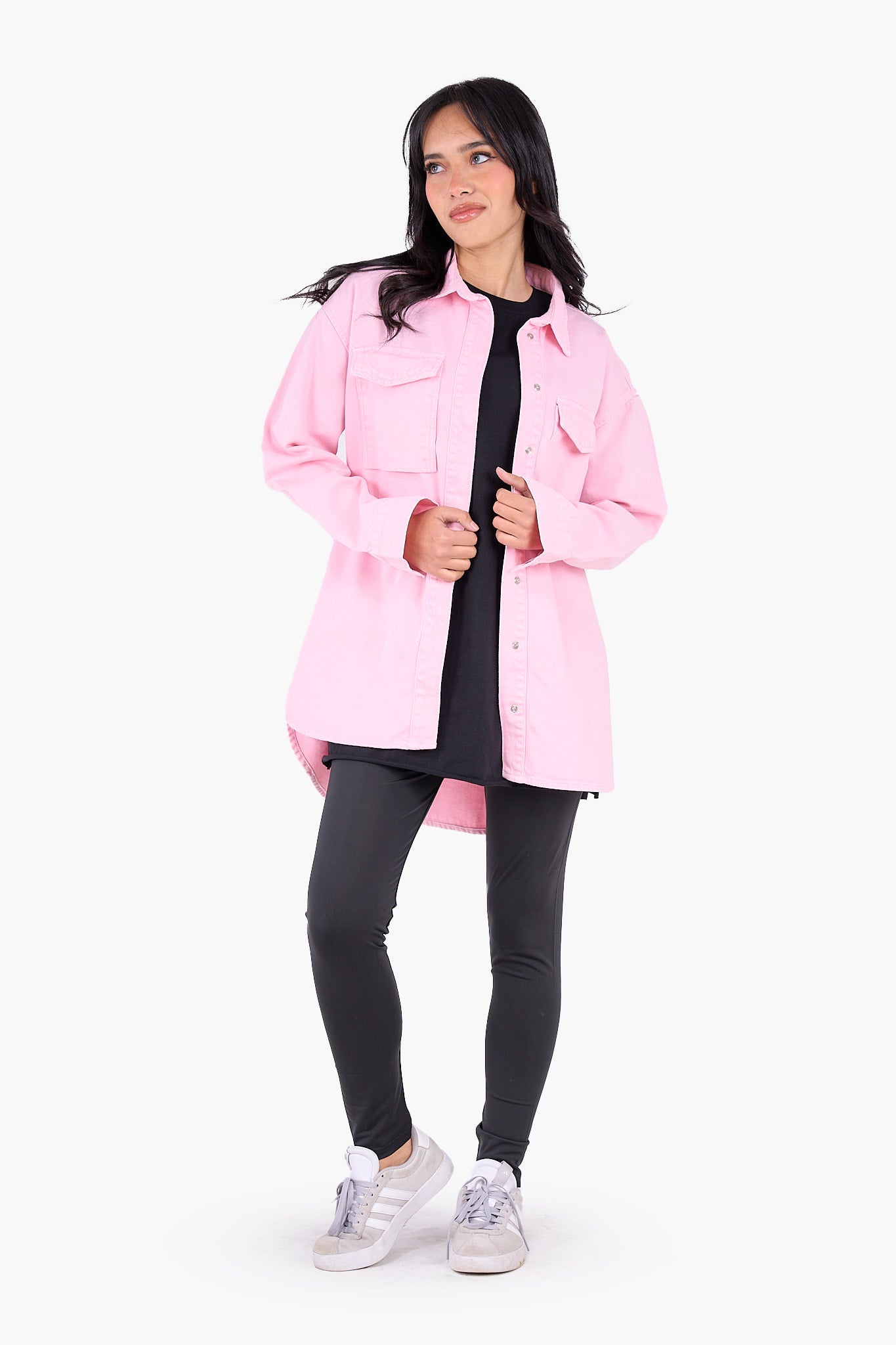 قميص قطن مريح بكم