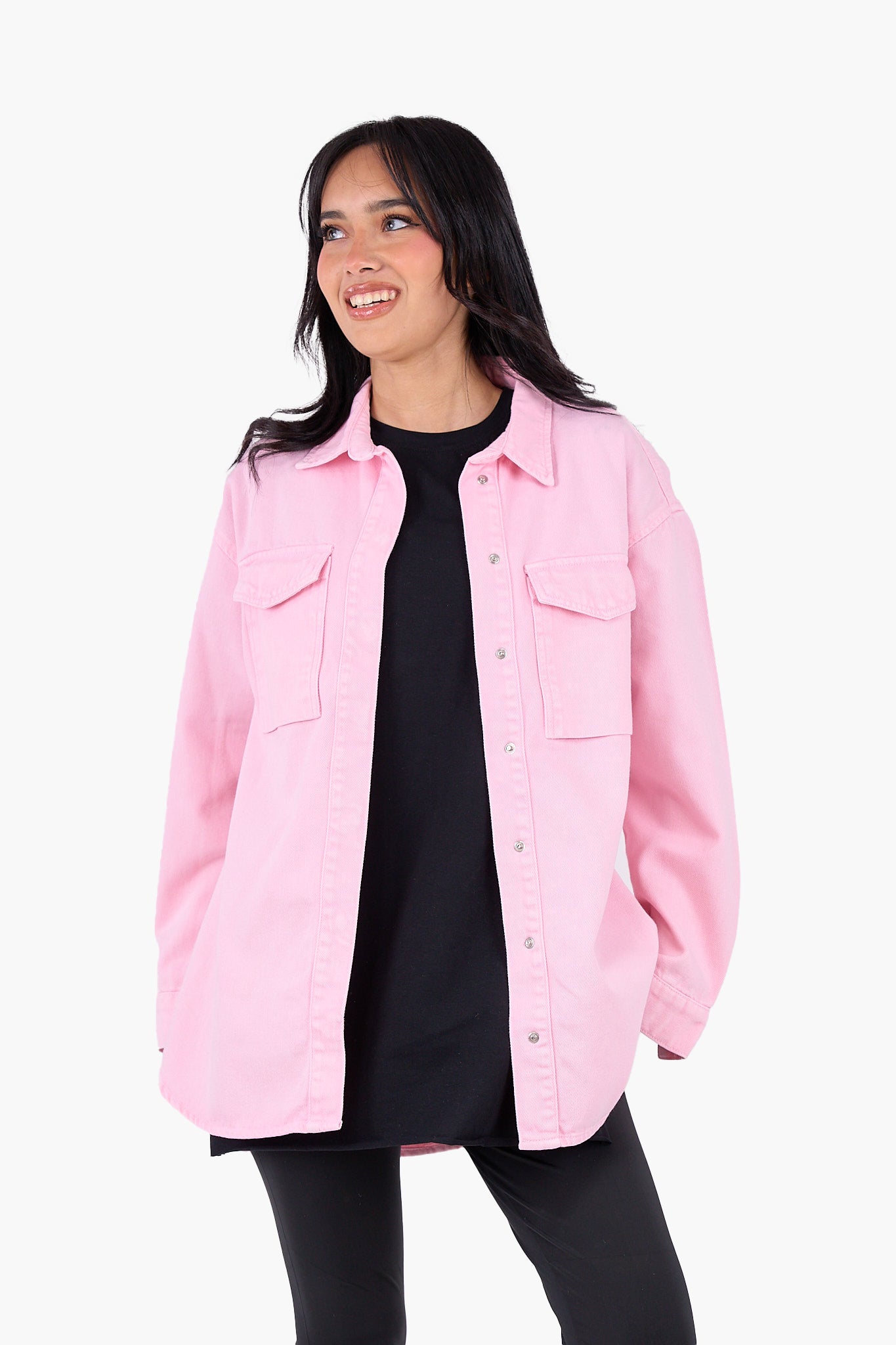 قميص قطن مريح بكم