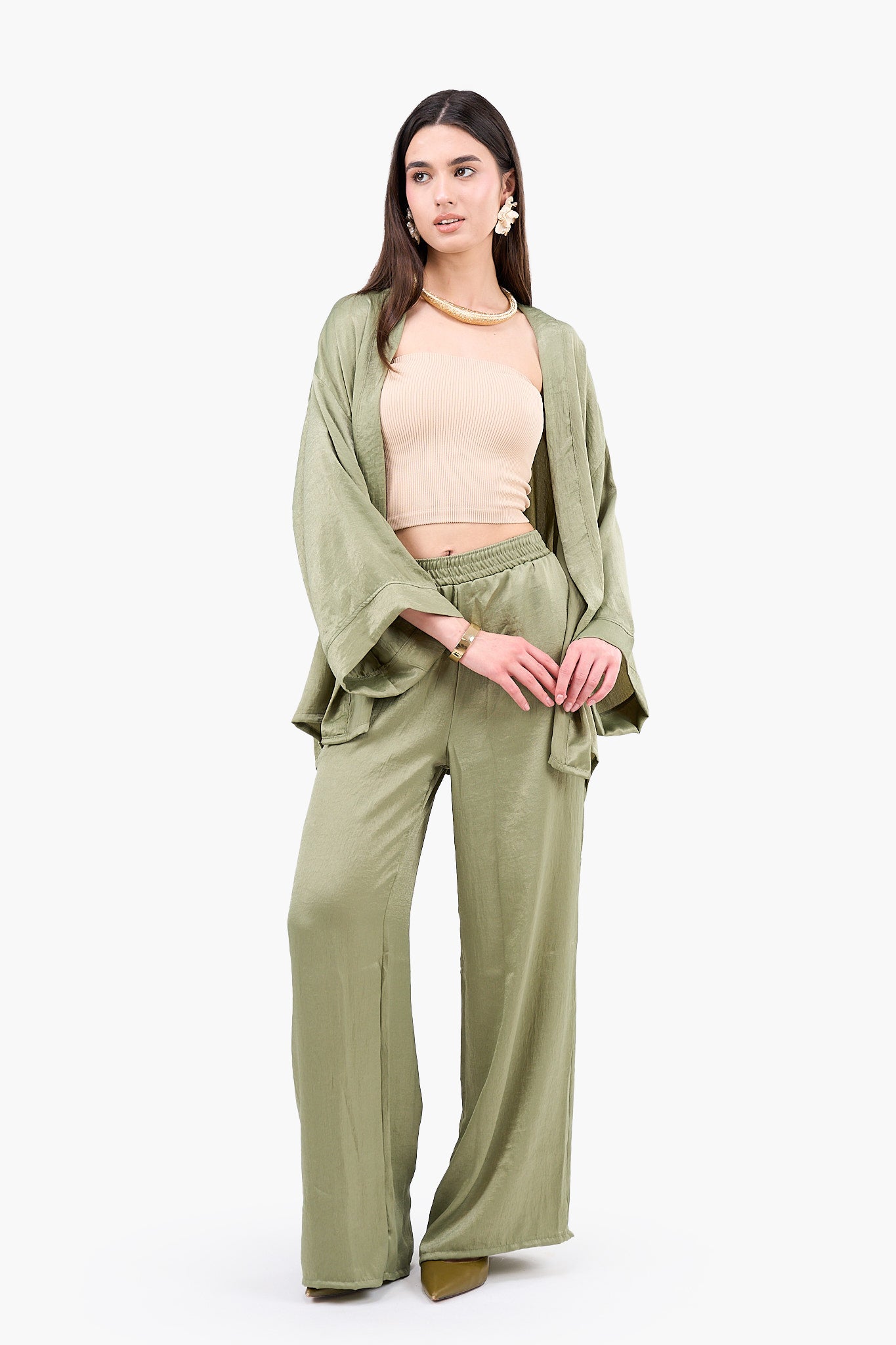 Classic Wide-Leg Pants