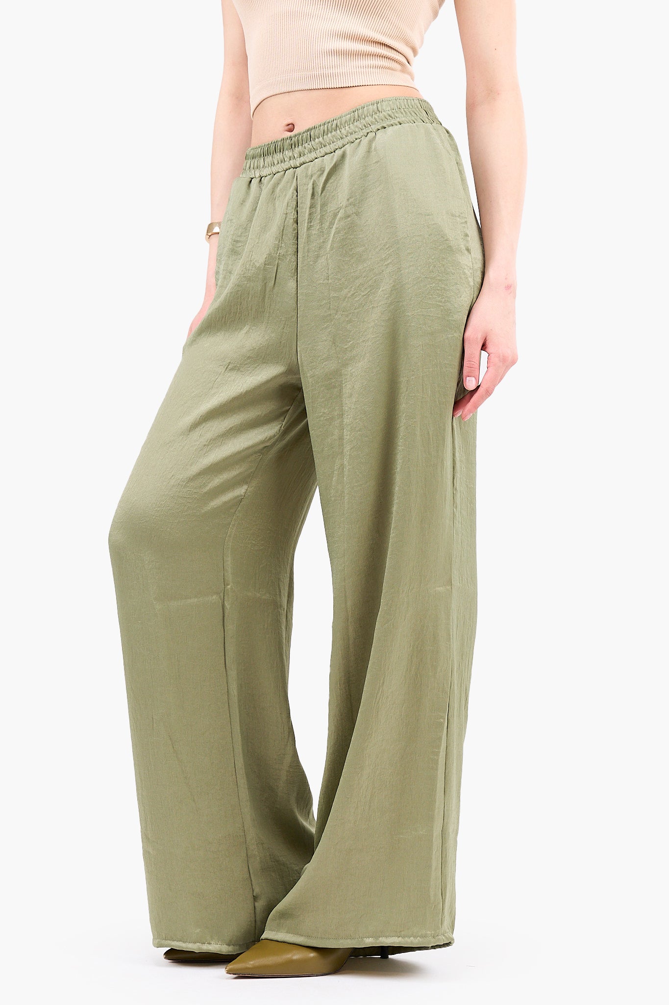 Classic Wide-Leg Pants