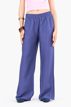 High Waist Straight Cut Pants
