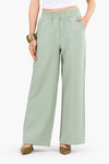 Chic Wide-Leg Tencel Pants