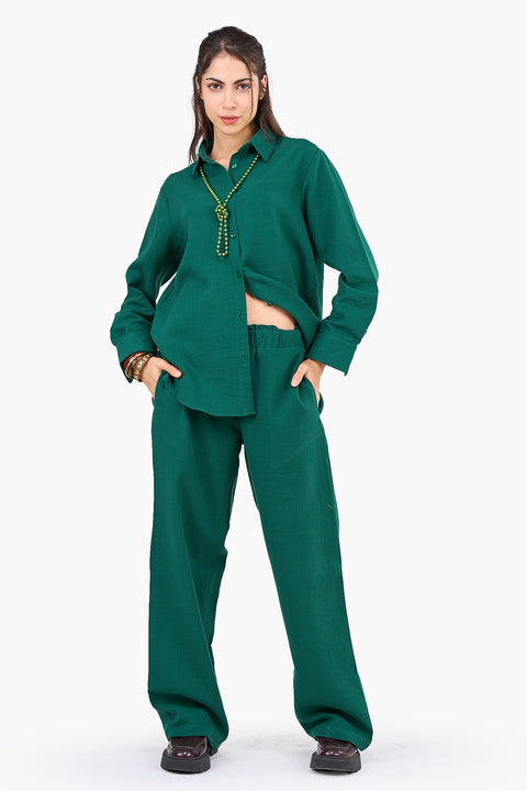 قميص تينسل مريح وأنيق