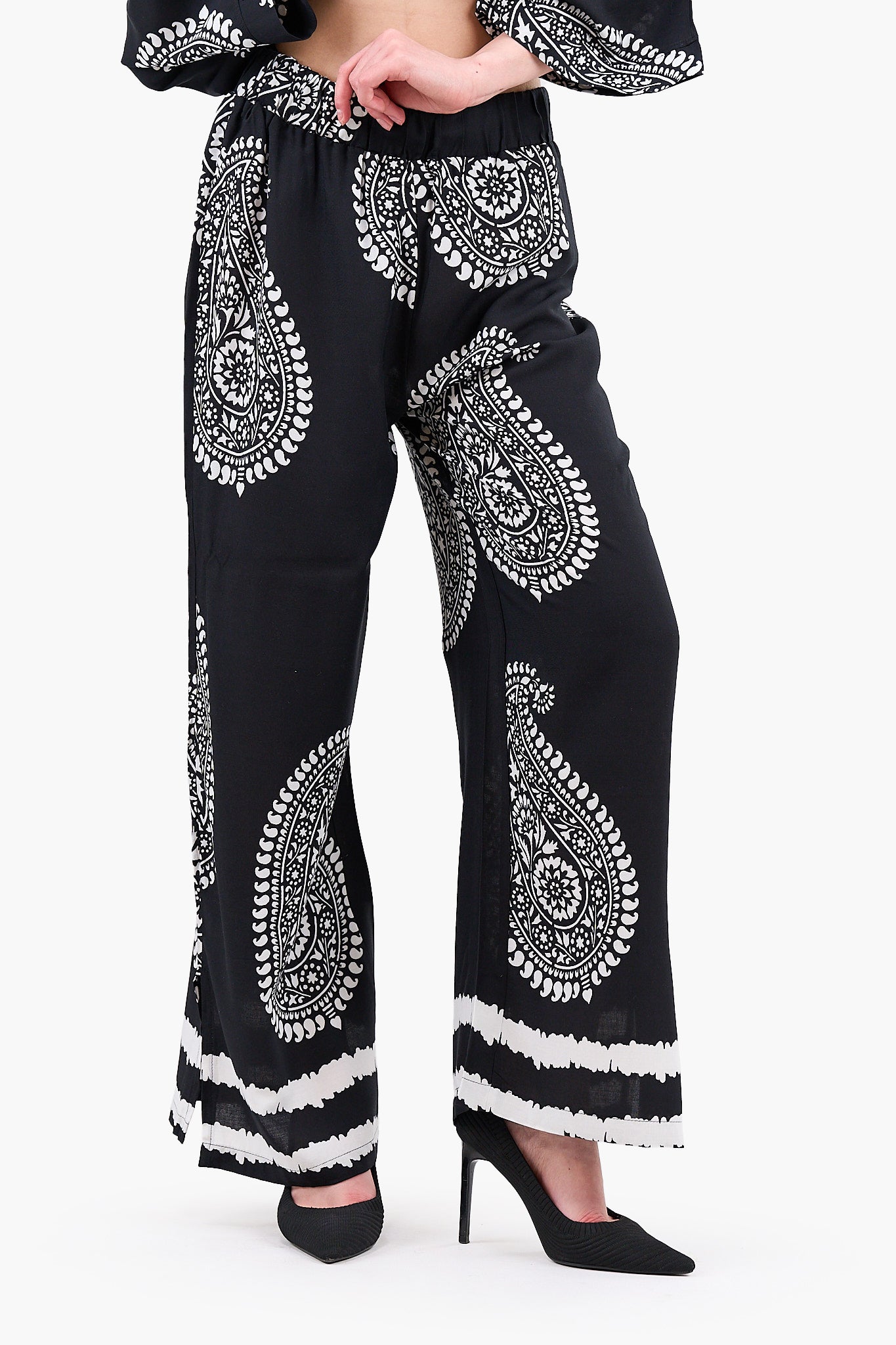 Black Bohemian Comfy Pants
