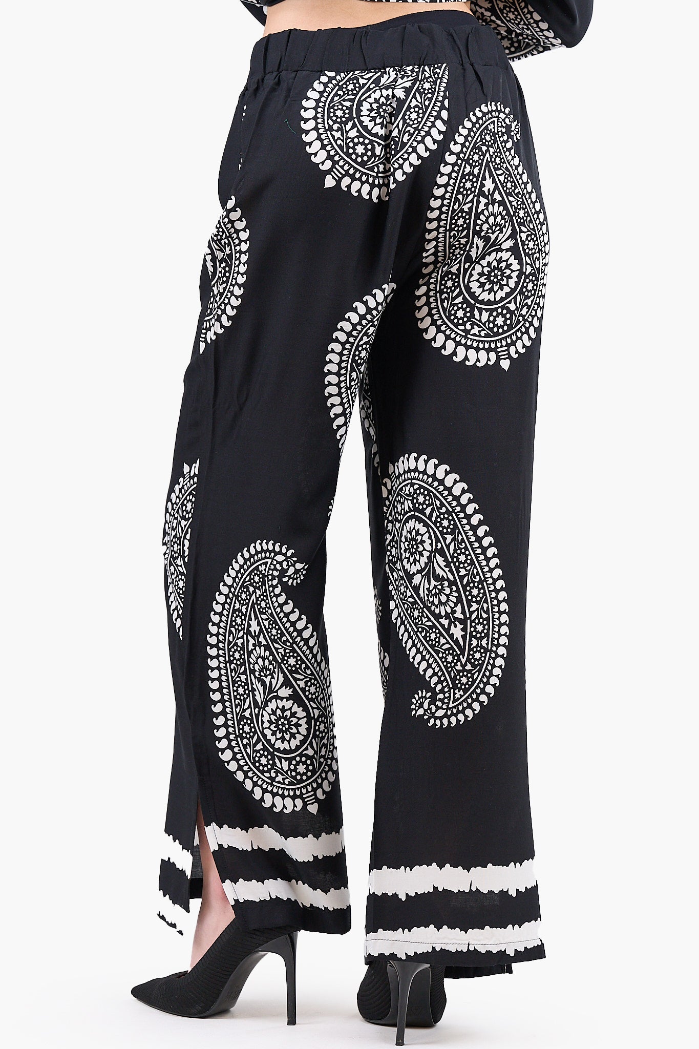 Black Bohemian Comfy Pants