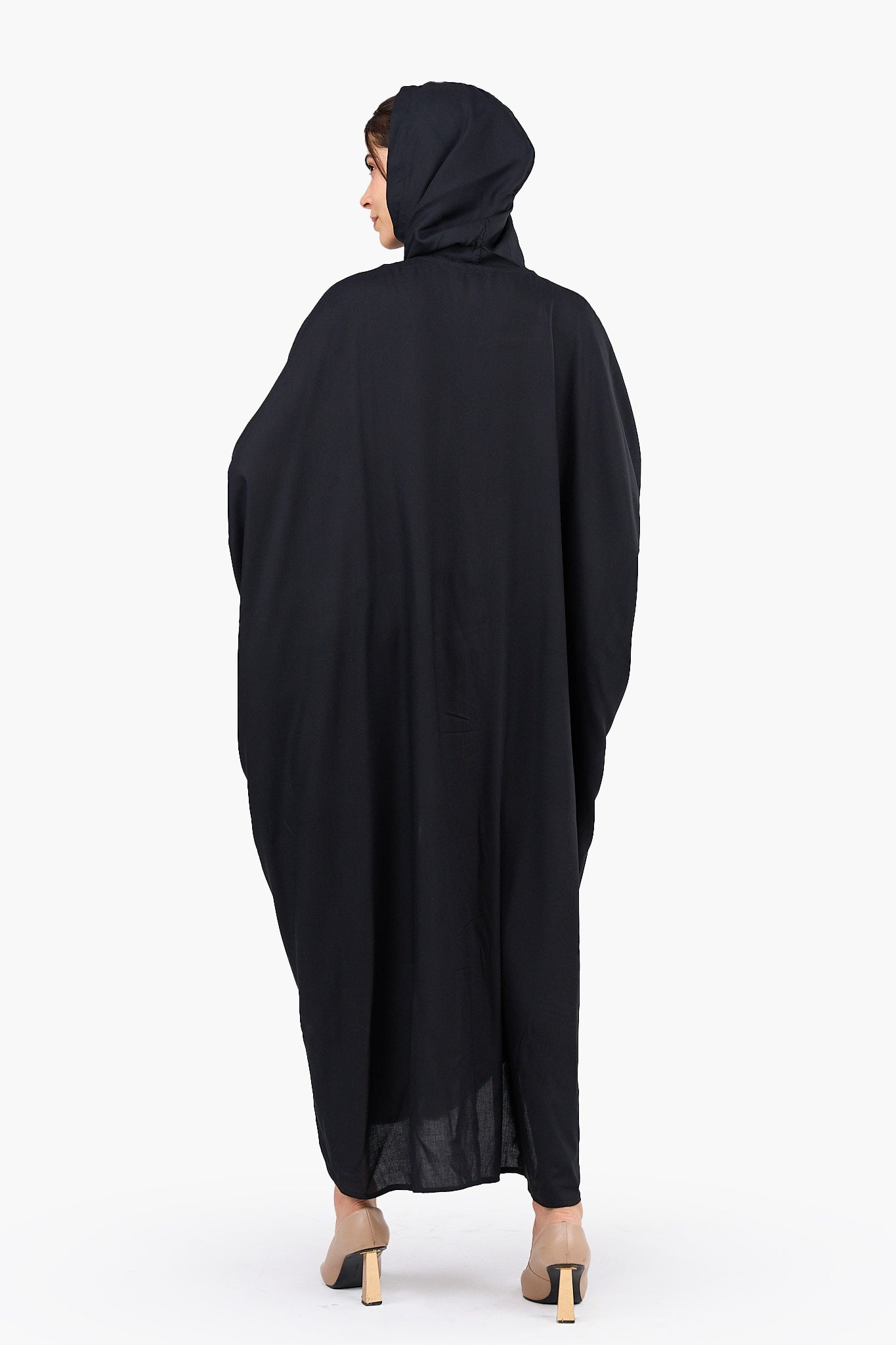 Oversized Hooded Shirt Dress