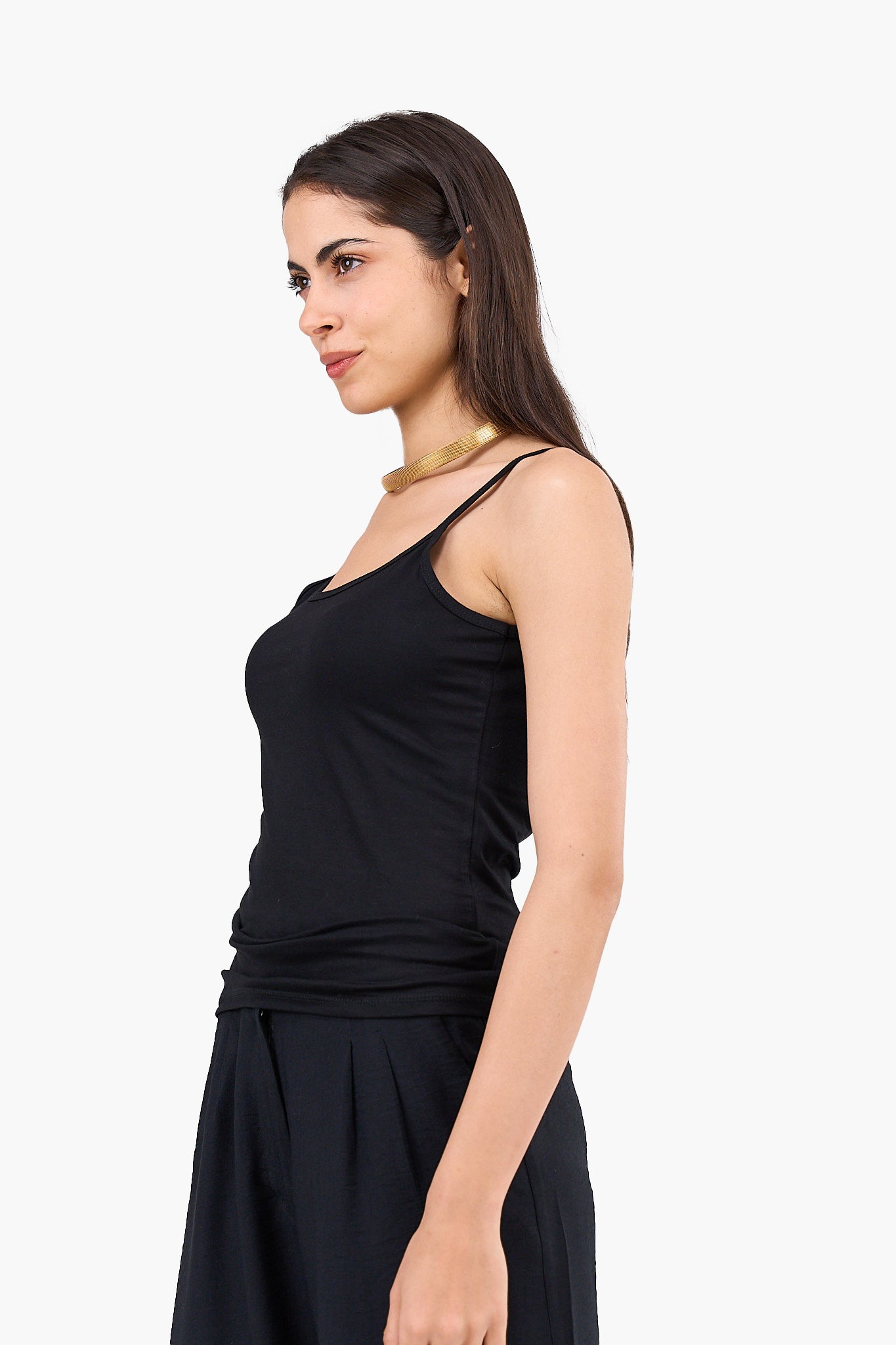 توب تينسل بحمالات رفيعة