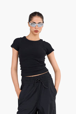 Essential Ribbed Cotton Top