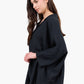 Half Placket Oversized Shirt