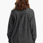 Denim Shirt with Hidden Placket