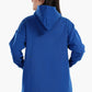هودي مريح مطبوع أزرق