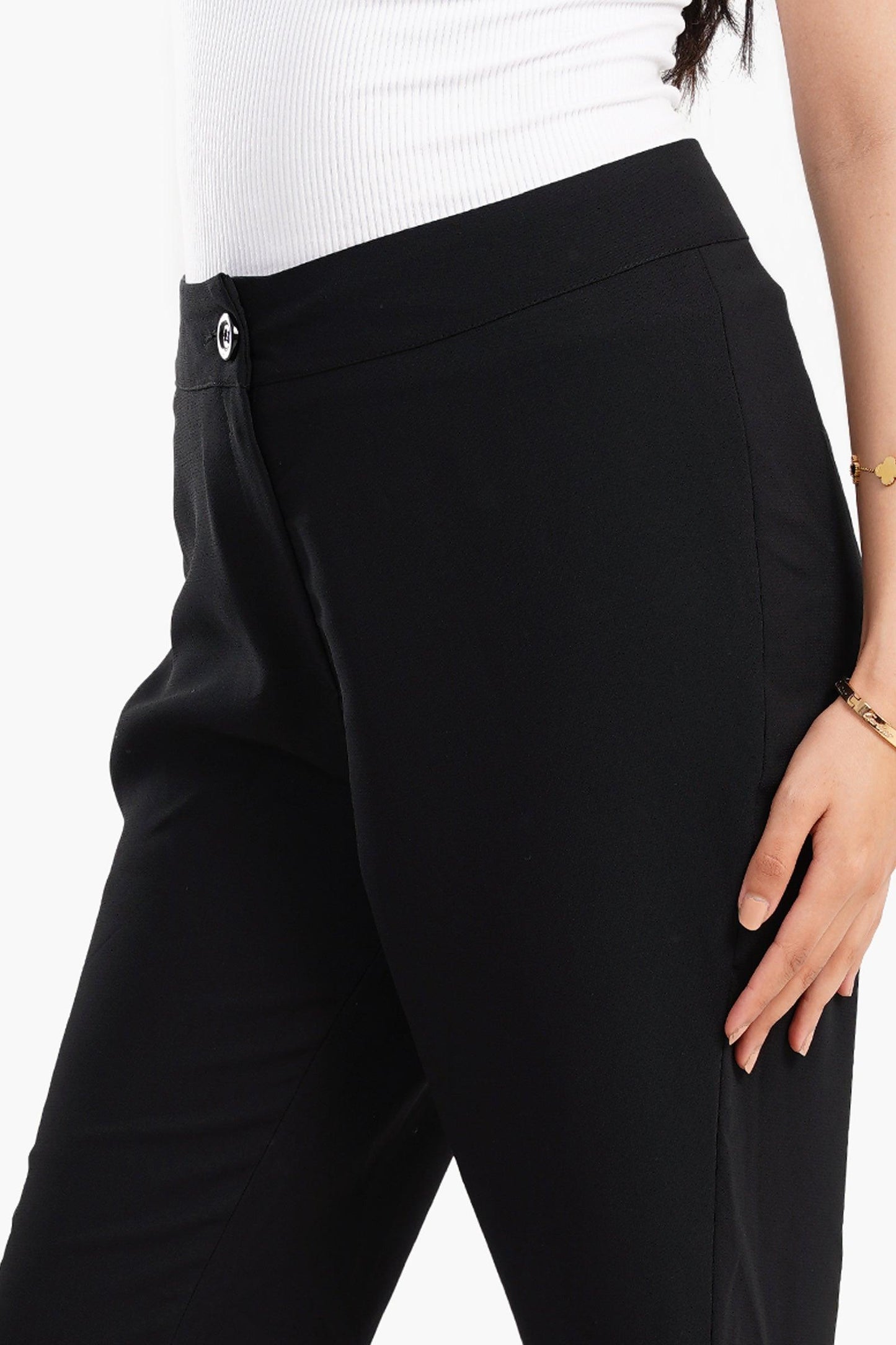 بنطلون فلير كريب ليكرا