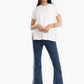 Color Block Flared Jeans