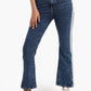 Color Block Flared Jeans
