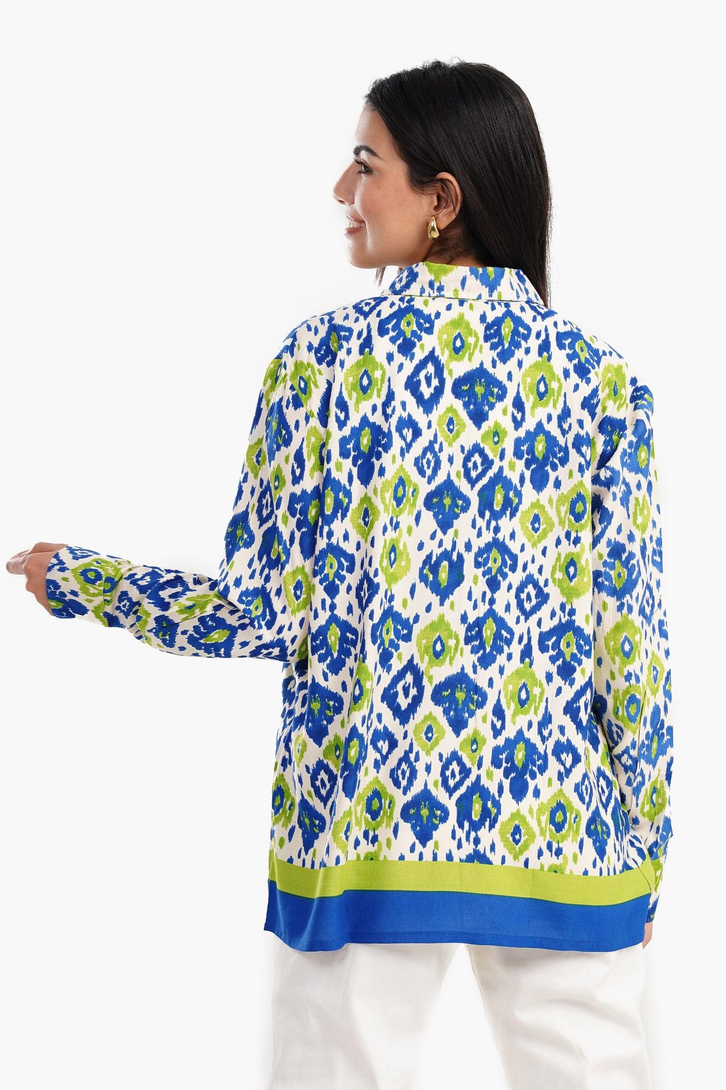 All Over Print Voile Shirt