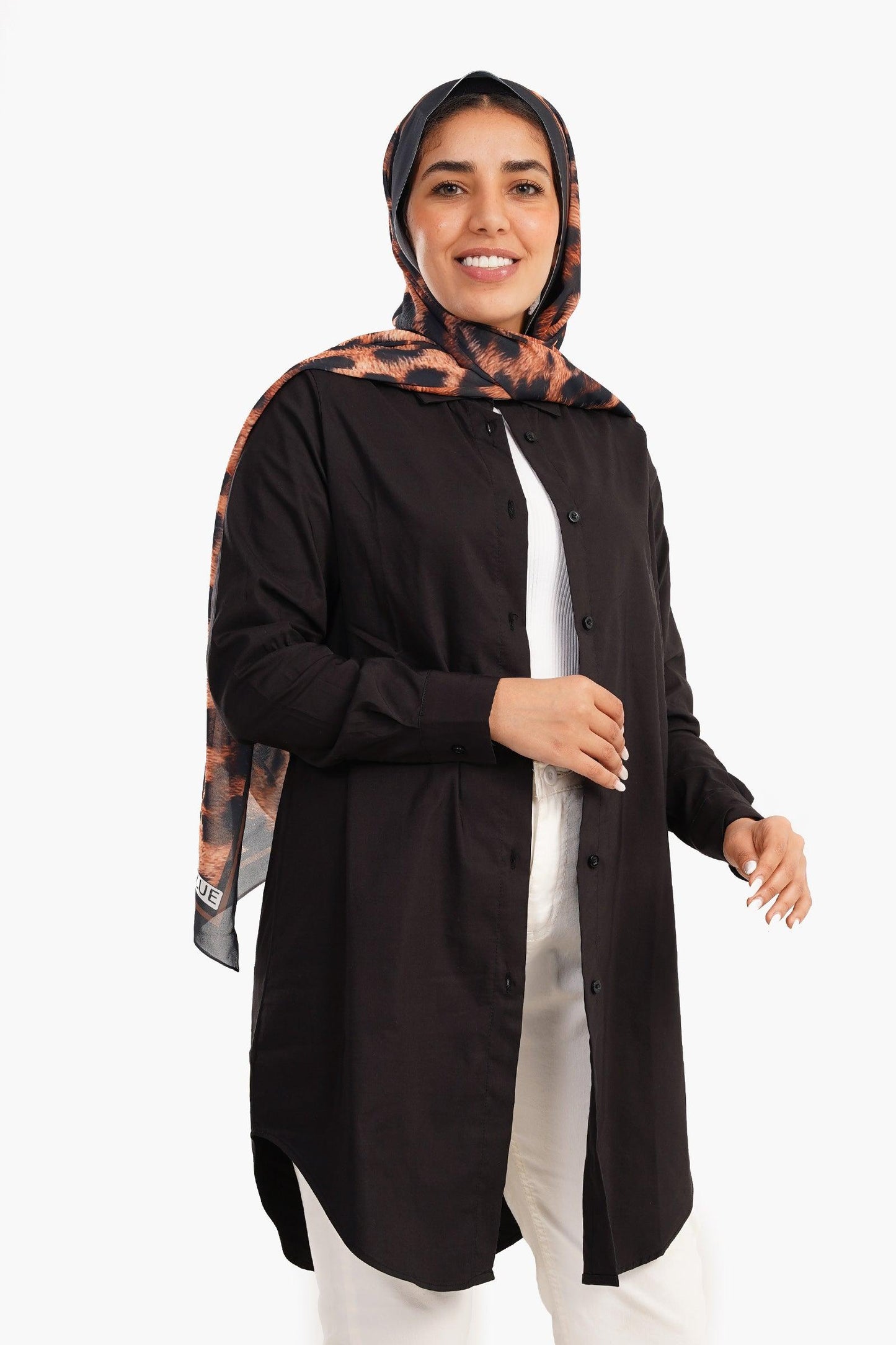 قميص بوبلين واسع