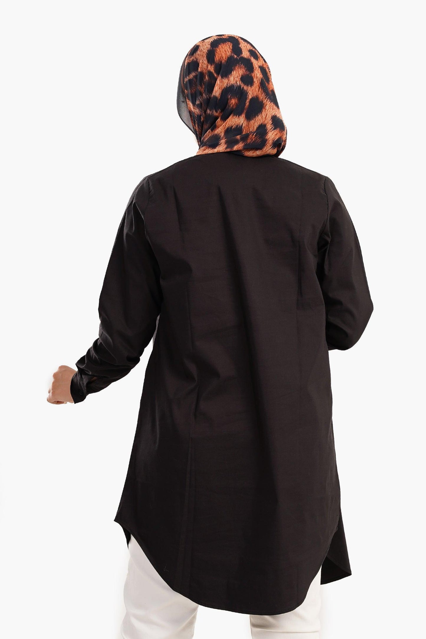 قميص بوبلين واسع