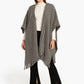 Tweed One Size Poncho