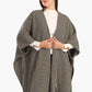 Tweed One Size Poncho