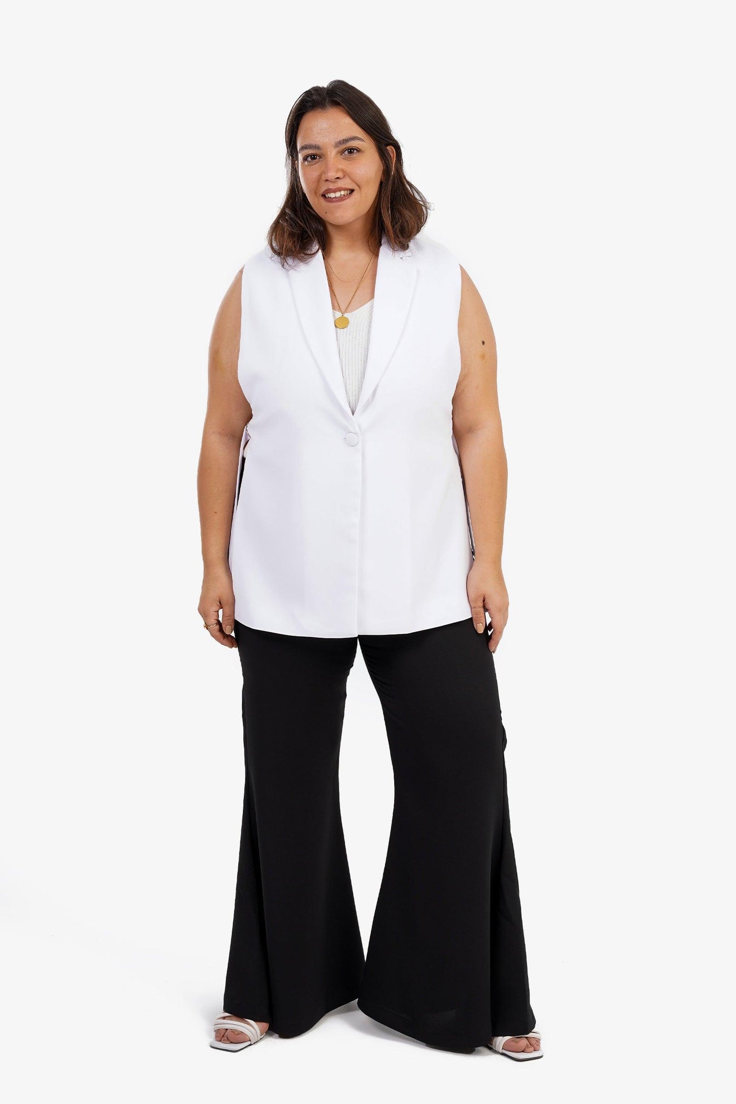 بنطلون فلير كريب ليكرا