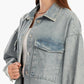 Oversized Denim Shirt