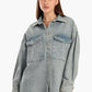 Oversized Denim Shirt