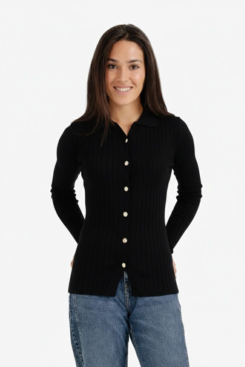 Buttoned-Down Cardigan