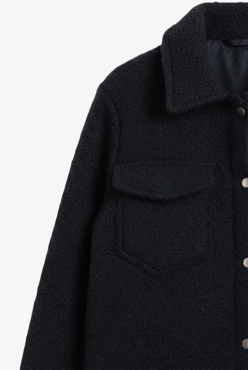 Overshirt with Chest Pockets