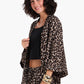 Leopard All Over Printed Kimono