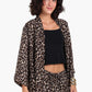 Leopard All Over Printed Kimono