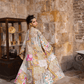 Flared Sleeves Printed Kimono