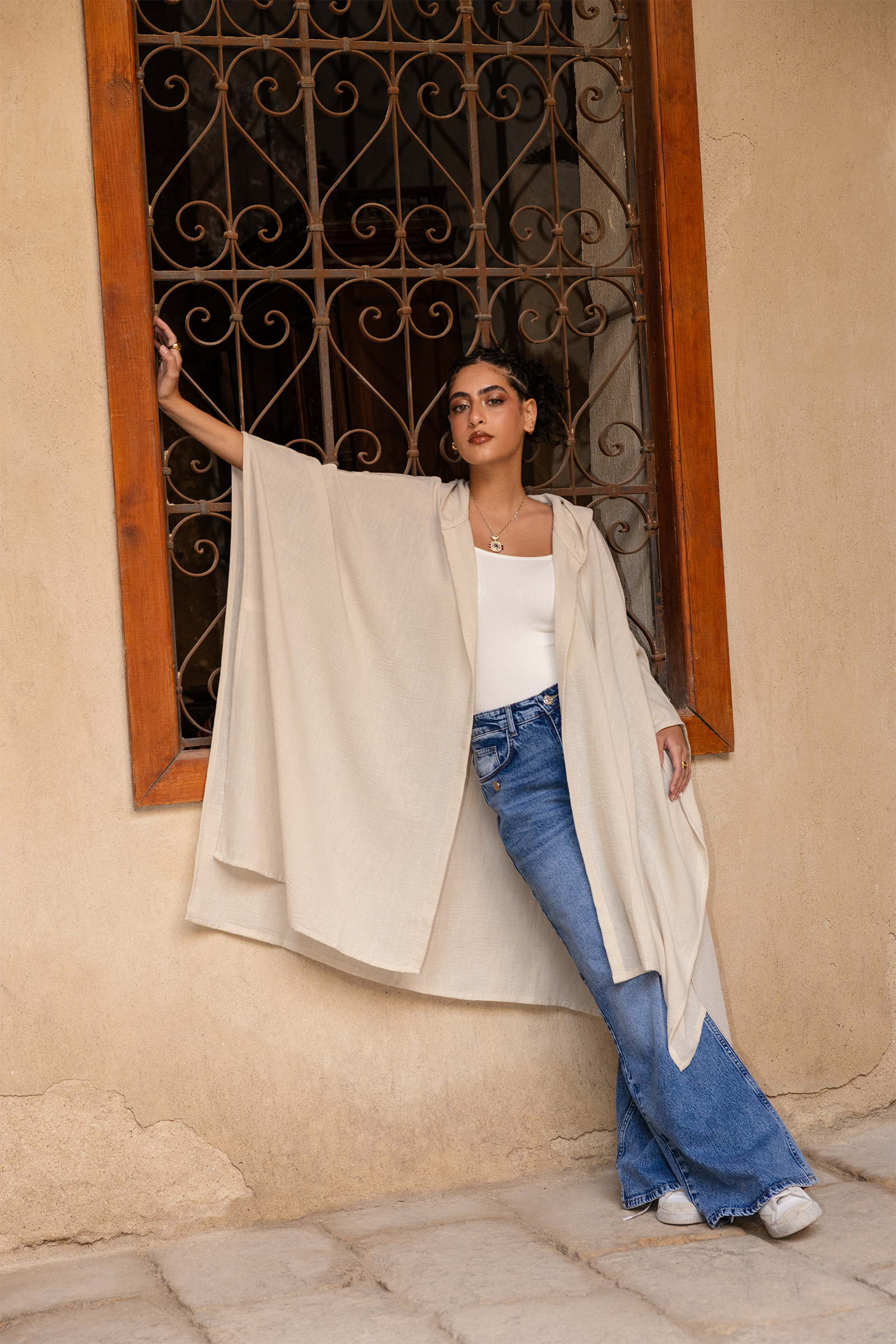 Hooded One Size Kimono