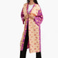 Color Block Satin Kimono