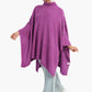 Poncho with Shoulder Buttons