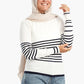 Wool Pullover with Stripes
