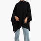 Poncho with Shoulder Buttons