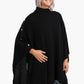 Poncho with Shoulder Buttons