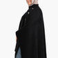 Poncho with Shoulder Buttons