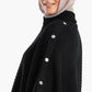 Poncho with Shoulder Buttons